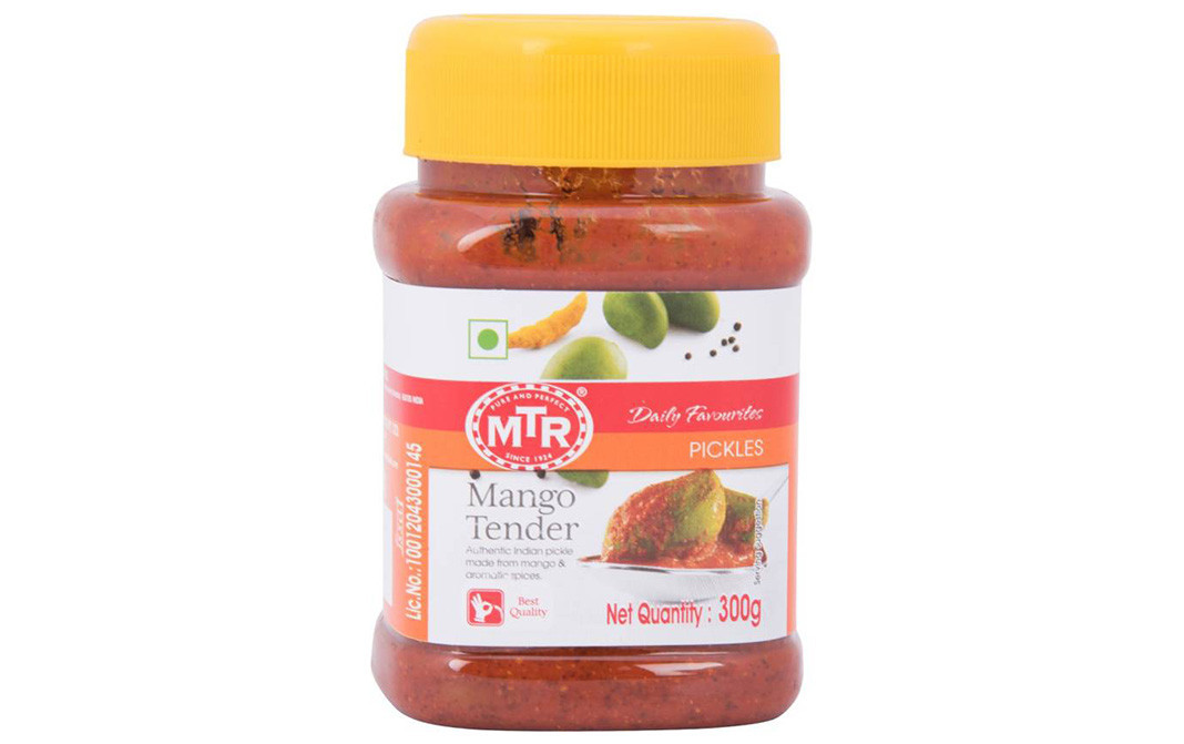 MTR Mango Tender Pickles   Plastic Jar  300 grams